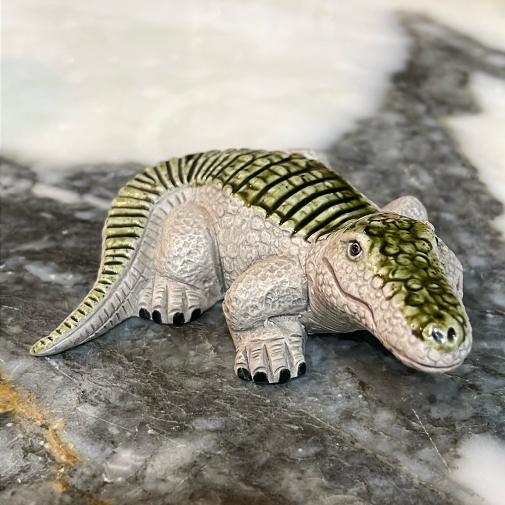 Coad Pottery Alligator Crocodile Figurine